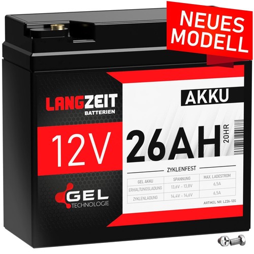 Blei akku 12v 26ah - blei,