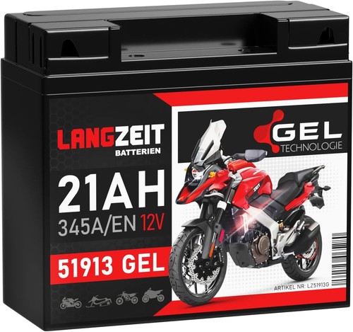 Langzeit batterie 51913 gel - langzeit,