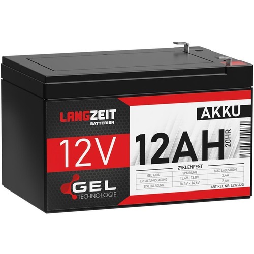 Akku 12v 12ah gelakku bleiakku - akku,