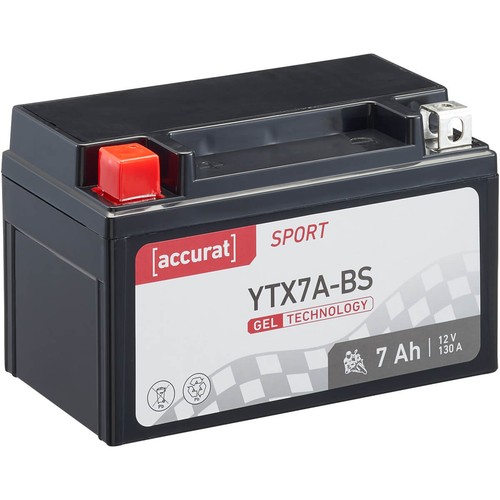 Motorradbatterie ytx7a gel - motorradbatterie,