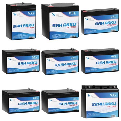 Akku 12v gel 5ah - 12v,