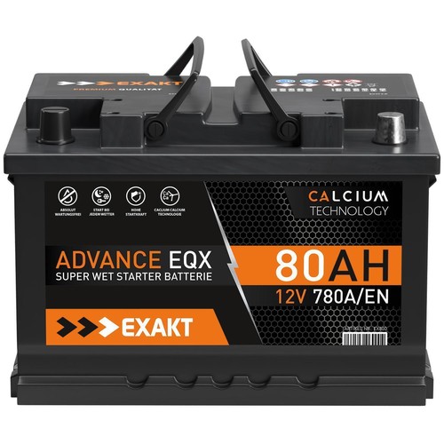 Autobatterie 12v 80ah 780a - autobatterie,