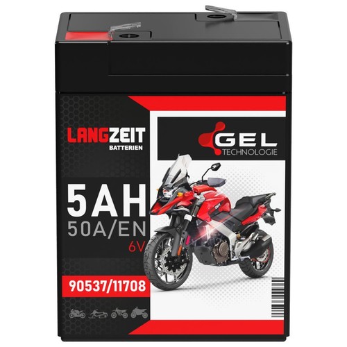 Langzeit gel batterie 5ah - 6v,