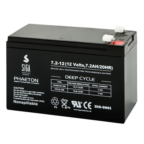 Akku 2ah 12v agm blei - blei, gel