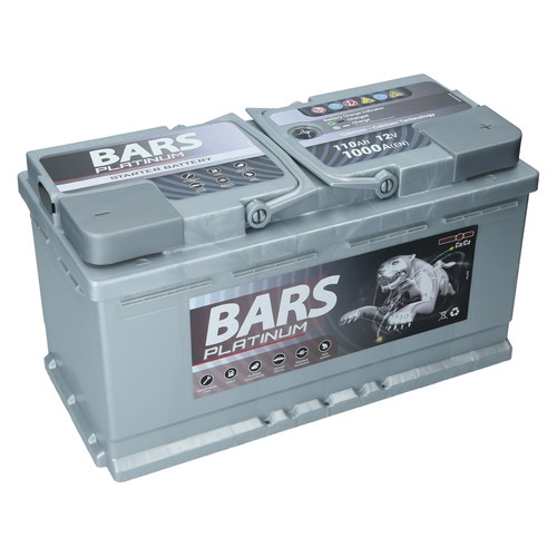 Bars platinum starterbatterie - platinum,