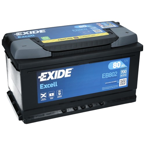 Autobatterie exide excell 12v - autobatterie,