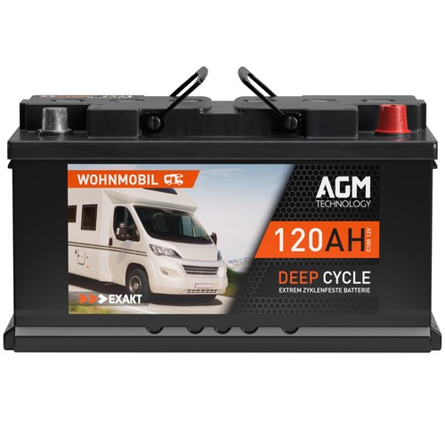 Agm batterie 12v - 12v, 120ah
