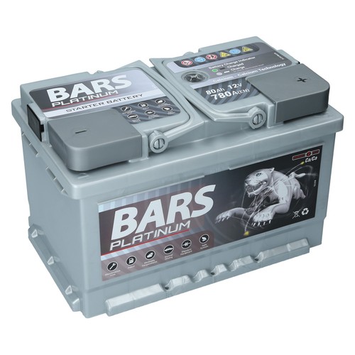 Bars platinum starterbatterie - bars,