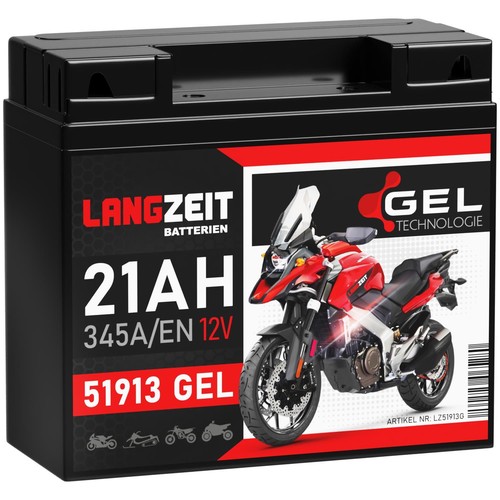 Langzeit batterie 51913 gel - batterie,