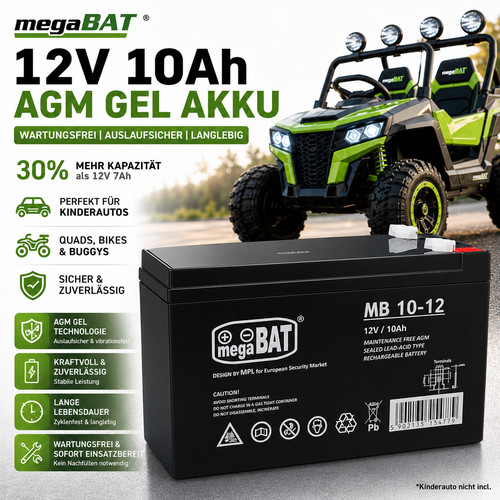 Batterie 12v 10ah - batterie, agm