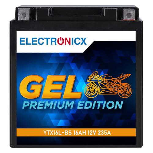 Ytx16l gel motorradbatterie - gel,
