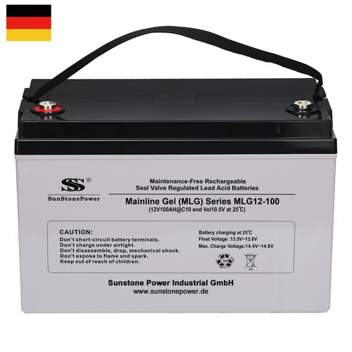 Sunstone gel batterie 12v - sunstone,
