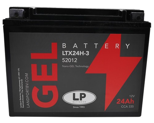 Gel batterie 12v 24ah landport - gel,
