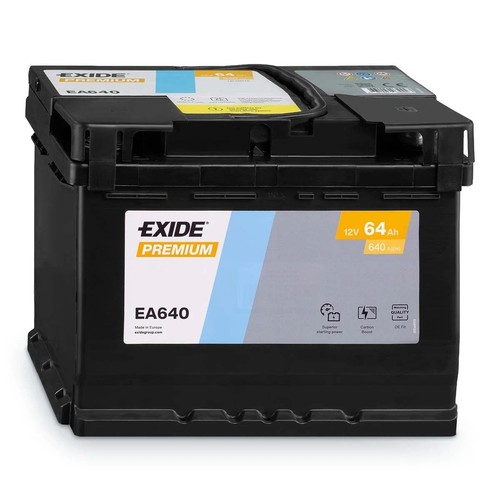 Exide ea640 12v 640a - 64,