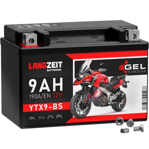 Langzeit ytx9 motorrad - langzeit, ytx9-bs