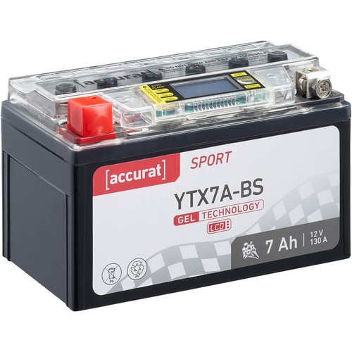 Motorradbatterie ytx7a gel - ytx7a-bs,